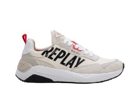 Replay Tennet Sign Finskor Herr Vit 46