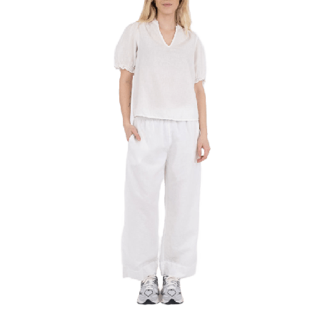 Neo Noir Blouse Odesa Linen Blusar Dam Vit 36