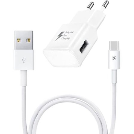 Opladerpakke + kabel til Sony Xperia 10 V Hurtigoplader Ultra kraftig og hurtig NY GENERATION 3A med USB Type C-kabel