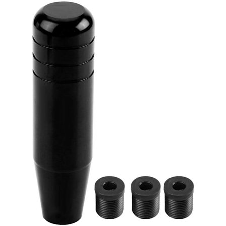 1 stk Bil Manuell Girspak, 13cm Universal Aluminiumslegering Girspak, Manuell Girspakstang Hode (Svart)