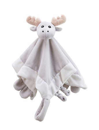 Kid's Concept Baby Blanket Moose Edvin - Grey - 35X35X5CM