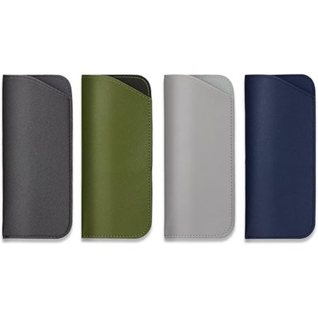 4 kpl Pehmeitä Kannettavia Nahkaisia Koteloita Taitettaville Aurinkolaseille, Luku