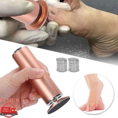 FYDUN Elektrisk Fodfil, fjerner hård hud uden at skade huden, 800 rpm