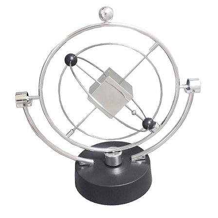 Perpetuell Roterende Asteroide Gadget Magnetisk Sving Kinetisk Orbital Skrivebordsdekor Newton Pendel Fysikk Vitenskap Leketøy Hjemmeinnredning