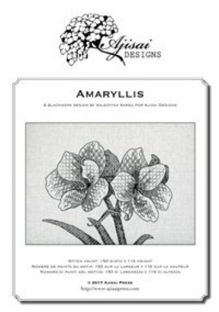 Amaryllis. A blackwork design. Ediz. italiana, inglese e francese Valentina Sardu