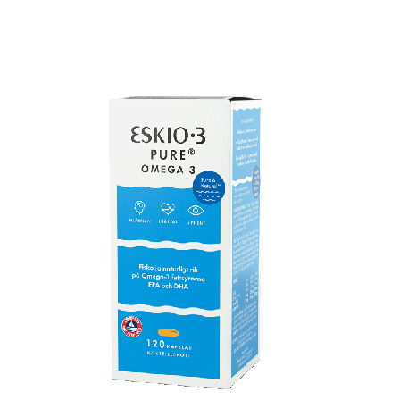 Eskio Omega-3 Pure 120 kapslar