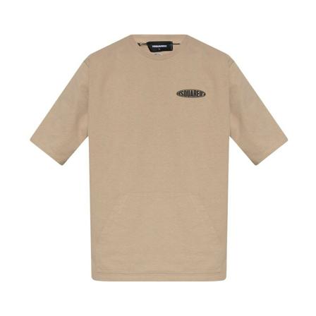 Dsquared2 T-Shirts beige, Herr, Herr, Storlek: XL