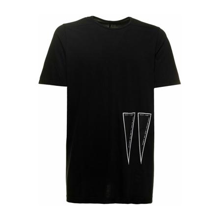 Rick Owens, T-Shirts Zwart, Heren, Maat:M
