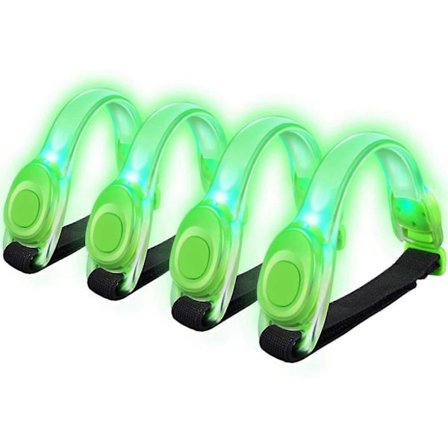 4 st LED Armband Reflex LED Armband för Löpning och Jogging