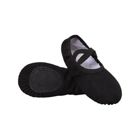 Bløde såler balletsko - Dansesko til træning og optræden, fremmer fleksibilitet og komfort Black 32