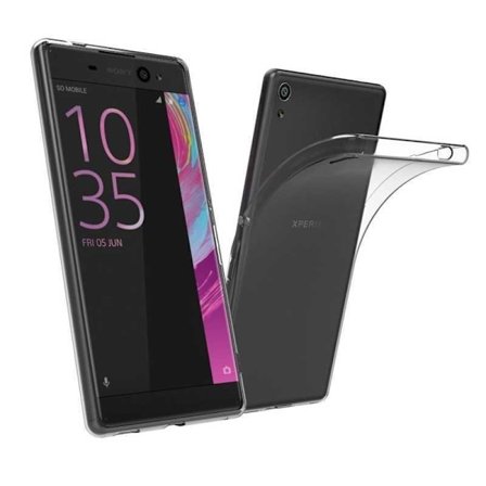 Xperia XA1 Stöttåligt Genomskinligt Skal Simple