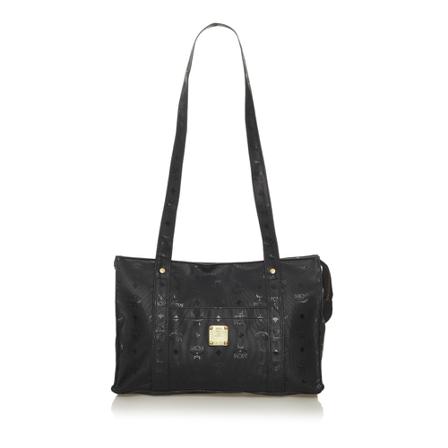 MCM Pre-owned, Pre-owned Bags Zwart, Dames, Maat:ONE Size