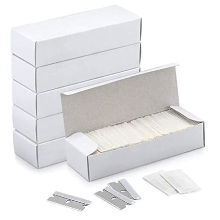 Enkeltkantede barberblade, industrielle barberblade, udskiftningsblade til hobbyknive