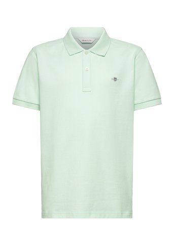 GANT Shield Ss Pique - Green - 176