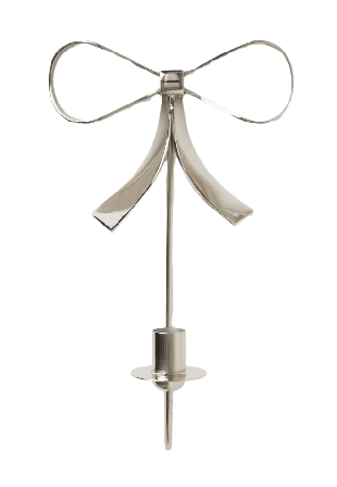 Åhléns Home Väggljusstake BOW Ljuslyktor & ljushållare Silver ONESIZE