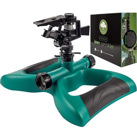 Hagesprinkler plen vanningsanlegg 360 graders roterende plensprinkler automatisk KLB