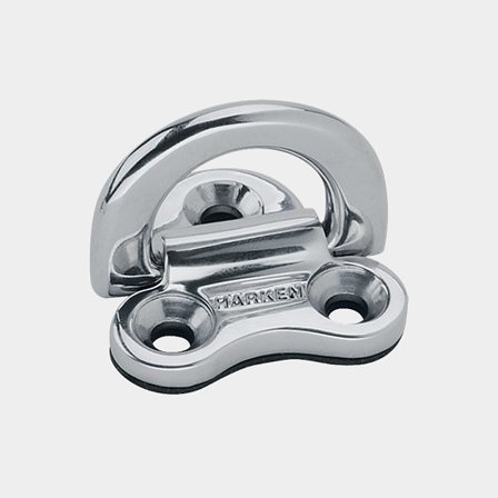 Składane ucho pokładowe Harken 6 mm Folding Padeye, 47 x 41.5 mm, 3 otwory - Jachtowa