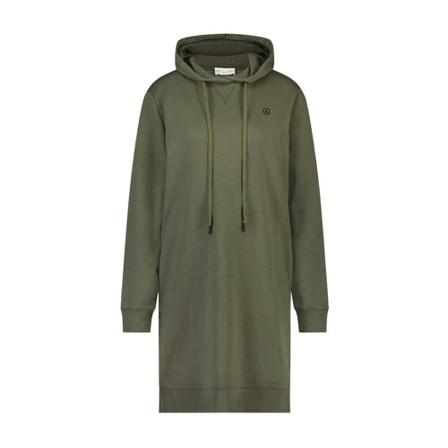Jane Lushka Hoody Kjole Organic Cotton Grøn, Dame