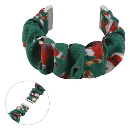 Hair band motif klockarmband för Fitbit Versa 3 - Santa Ringing the Bell