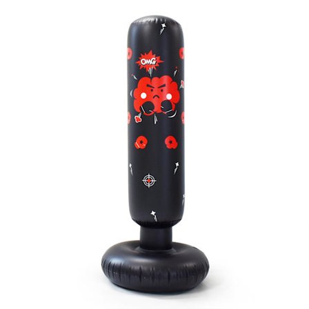 Nyrkkeilysäkki Lapsille, 120cm Ilmatäytteinen Seisova Nyrkkeilysäkki Lapsille_xx