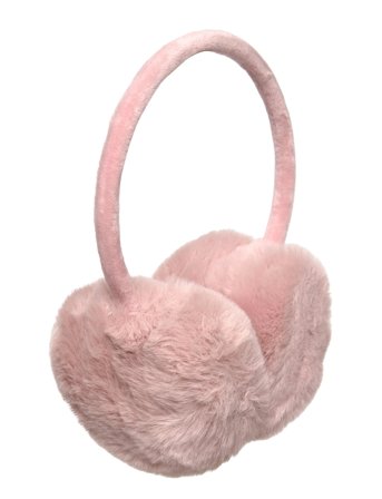 Mango Fur-Effect Earmuffs - Pink - ONE SIZE