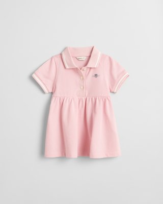 GANT - Piquékjole til baby til dame blushing pink