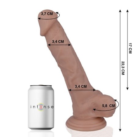 Mr Intense - 28 Realistisk dildo 22,3 cm -O- 3,4 cm