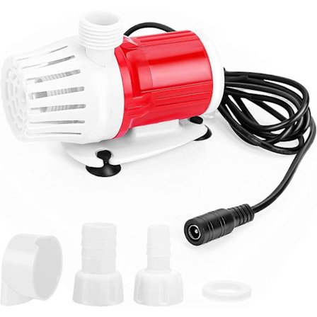 DC 12V 20W dränkbar pump portabel akvarievattenpump 1200L/H stor flödespump amfibisk pump F [BR]