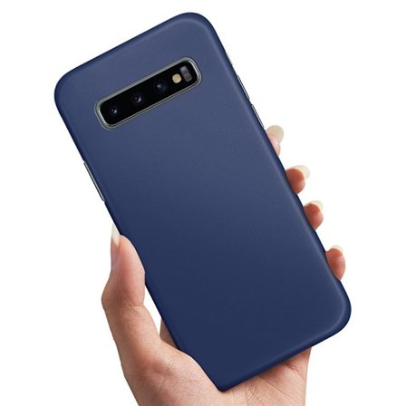Samsung Galaxy S10 - Skal/Mobilskal Mörkblå