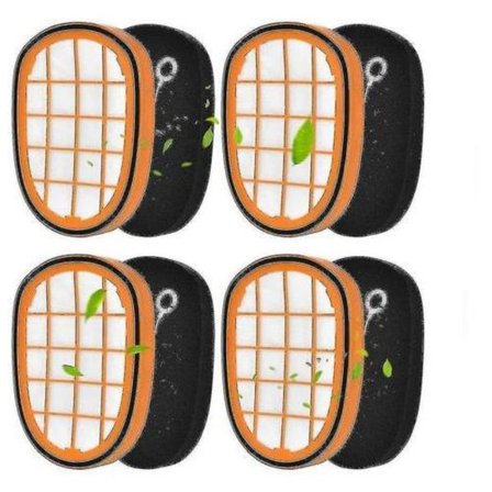 4-pak filter til Philips SpeedPro Max Aqua Håndholdt Fc6812 Fc6813