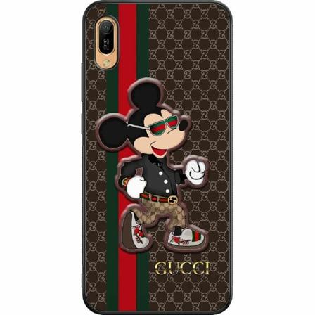 Huawei Y6 (2019) Svart Skal Cc Happy Mouse
