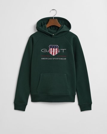 GANT Teenager Hoodie (170) Grün