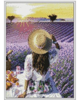 Diamond painting Sonnenuntergang