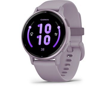 Garmin-vivoactive 5, GPS, WiFi, Orchid/Orchid Metallic WW-Smartklokke med GPS for deg som er aktiv-Personal training-Smartklokker fra Garmin