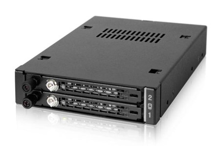 ICY DOCK ToughArmor EX MB492SKL-B - bevegelig lagerrack