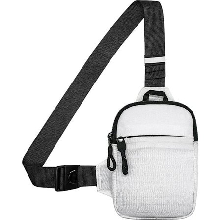 Liten Sling Bag - Herr Dam Liten Vattentät Crossbody Casual Phone Bröstväska för vandring