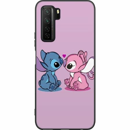 Huawei P40 Lite 5g Svart Skal Lilo And Stitch