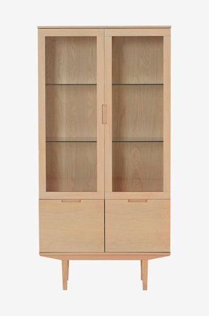 Nordic Furniture Group - Vitrineskab Sagene - Hvid - Skabe - Fra Homeroom