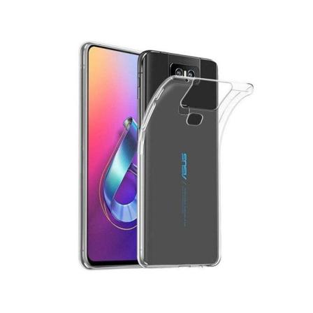 Zenfone 6 Stötdämpande Silikon Skal Simple Transparent