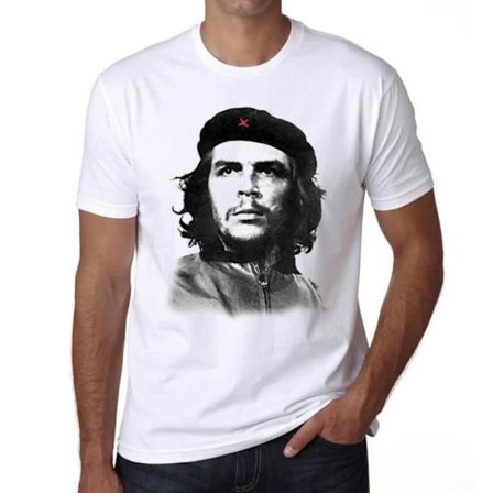 T-shirt - ULTRABASIC - Che Guevara - 100% bomull - Korta ärmar - Rund hals