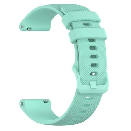20 22mm Silikoniranneke Garmin Venu 3:lle, Forerunner 265 255 245 Music Vivoactive 4:lle, Garmin Venu Sq 2 Plus -rannekkeelle, Teal Teal Teal 20mm
