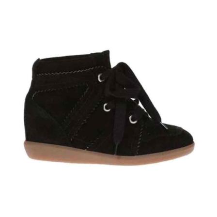 Isabel Marant Étoile bobby stainer basket Sort, Dame Sneakers, Størrelse: 40 EU