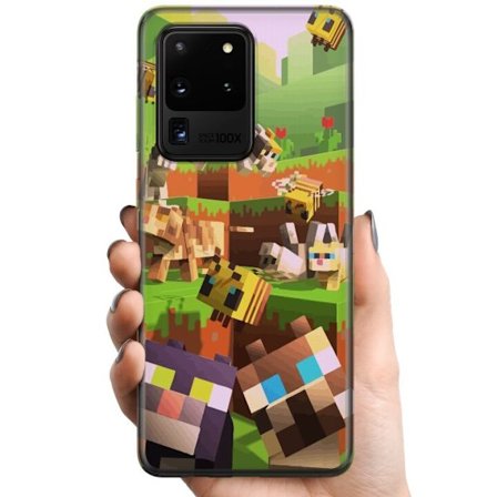 Kompatibel Mobilcover til Samsung Galaxy S20 Ultra MineCraft