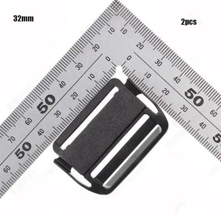 2 stk Webbing stropp Spenne Glidefeste 32MM