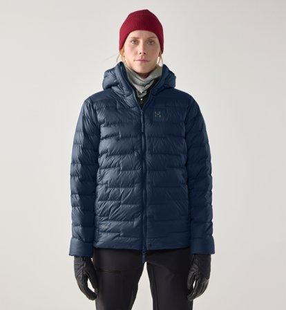 Haglöfs ROC Flash Down Hood Women Tarn Blue - Dame - S