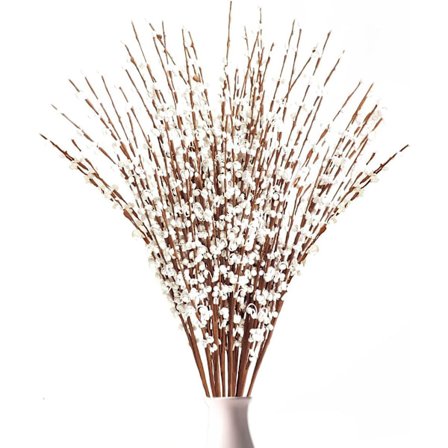 10 stk. 29,5" Lange Jasmin Kunstige Blomster Faux Jasmine Fake