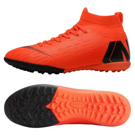 Höga Fotbollsskor För Män För Träning Eller Athletic-tf Orange 41