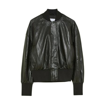 Patrizia Pepe Leather Jakke Sort, Dame