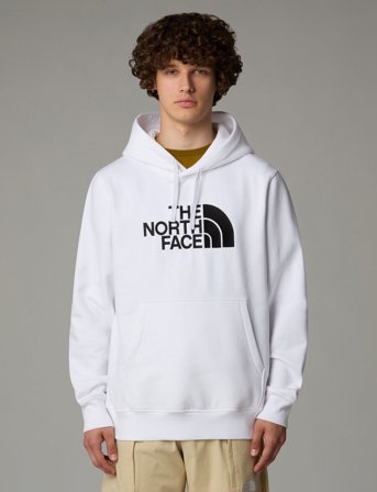 The North Face M Drew Peak Regular Hoodie - White - M