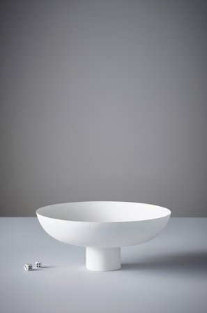 Jotex - Skål/fat, Diameter 35,5 Cm Matt hvit hvit - TOWER - Kjøp Krukker hos Jotex